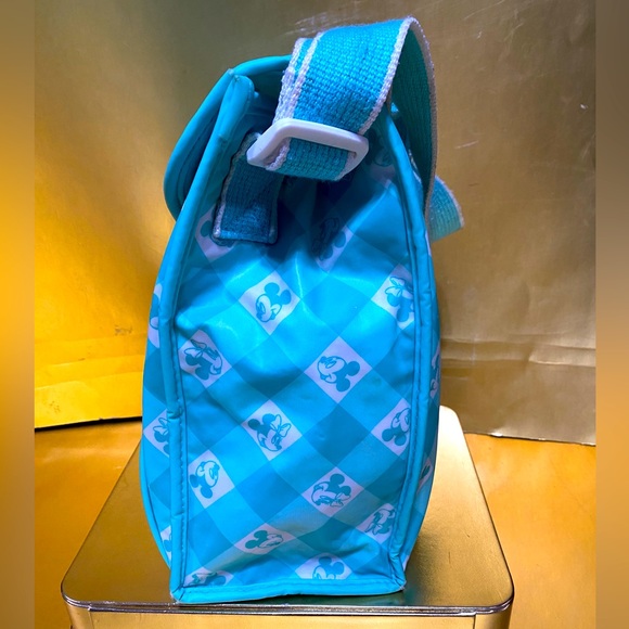 DISNEY BABIES VTG 90’s MICKEY & MINNIE CUTE AS A BUTTON INSULATED BOTTLE TOTE - Picture 7 of 12